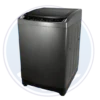 Lavadora TCL F318TLG automática carga superior 18KG color negro