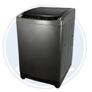 Lavadora TCL F318TLG automática carga superior 18KG color negro