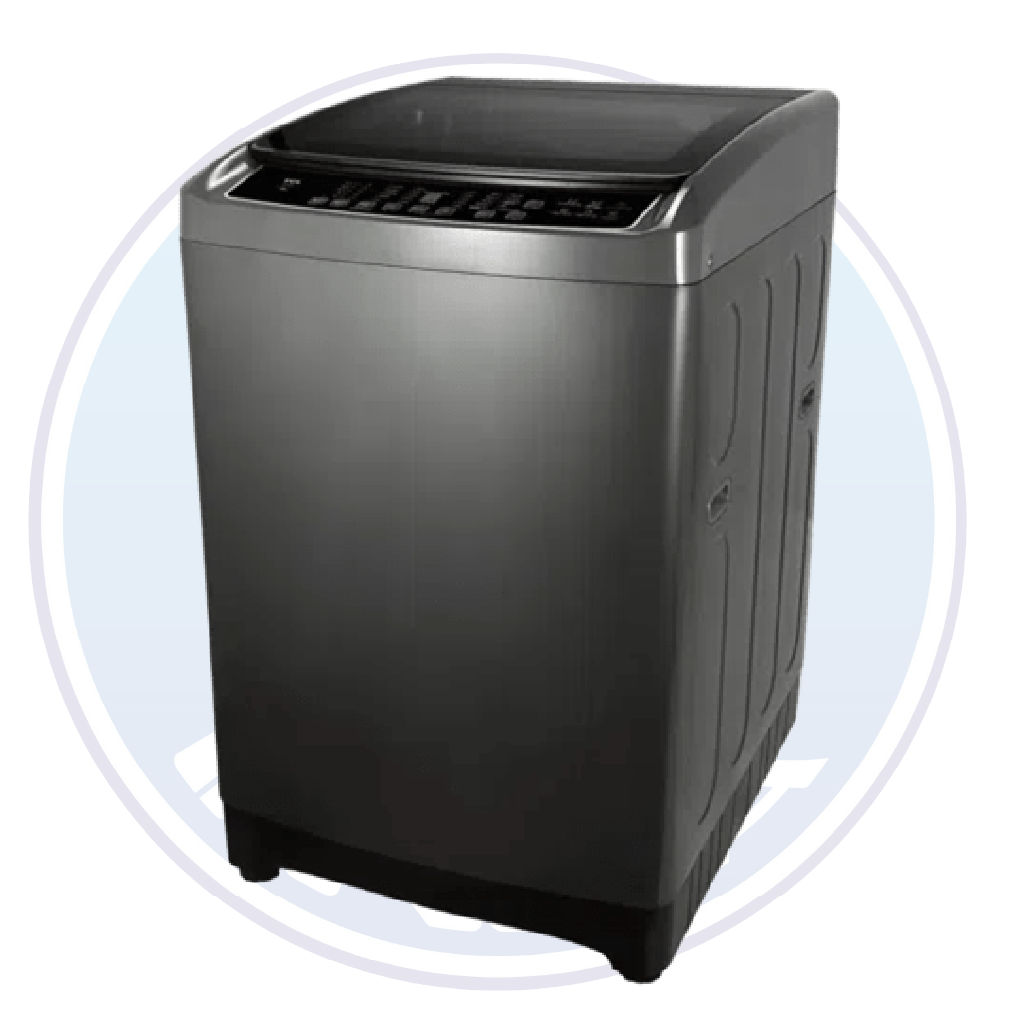 Lavadora TCL F318TLG automática carga superior 18KG color negro