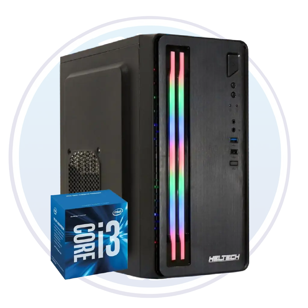 CPU Intel Core i3-6100 con 8GB RAM y SSD de 256GB