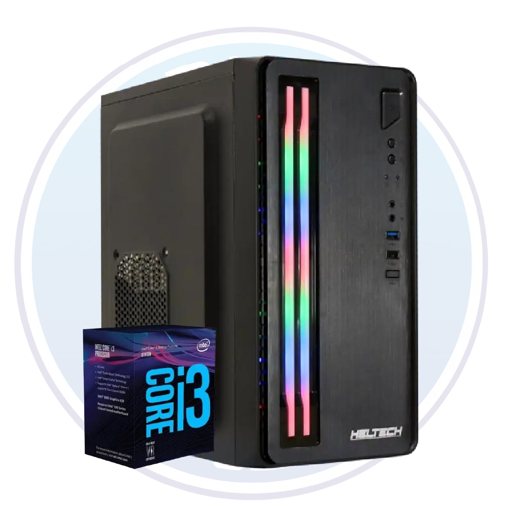 PU Intel Core i3-8100 con 8GB RAM y SSD de 256GB