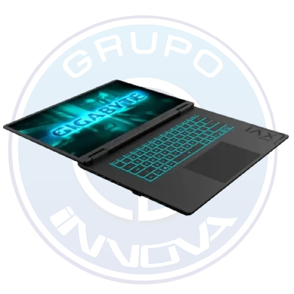 Laptop Gigabyte con teclado retroiluminado gamer