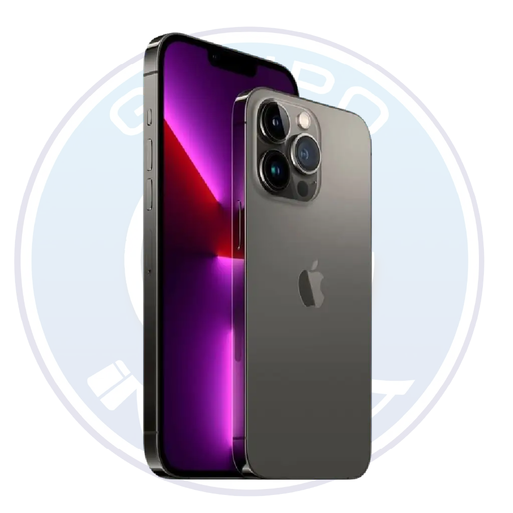 Parte posterior del Teléfono iPhone 13 Pro Max 128GB Grafito SIM + eSIM Grado A