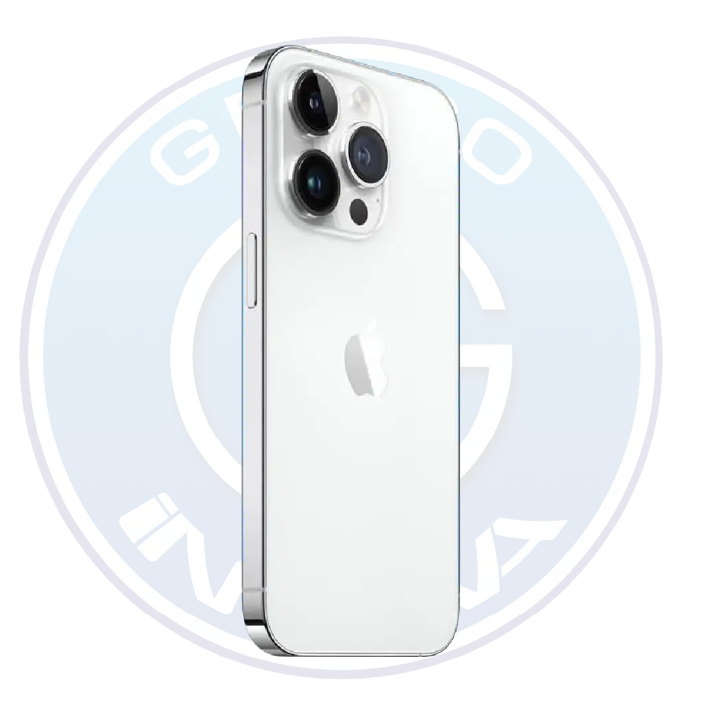 Parte posterior del Teléfono iPhone 14 Pro 128GB Silver eSIM Grado A