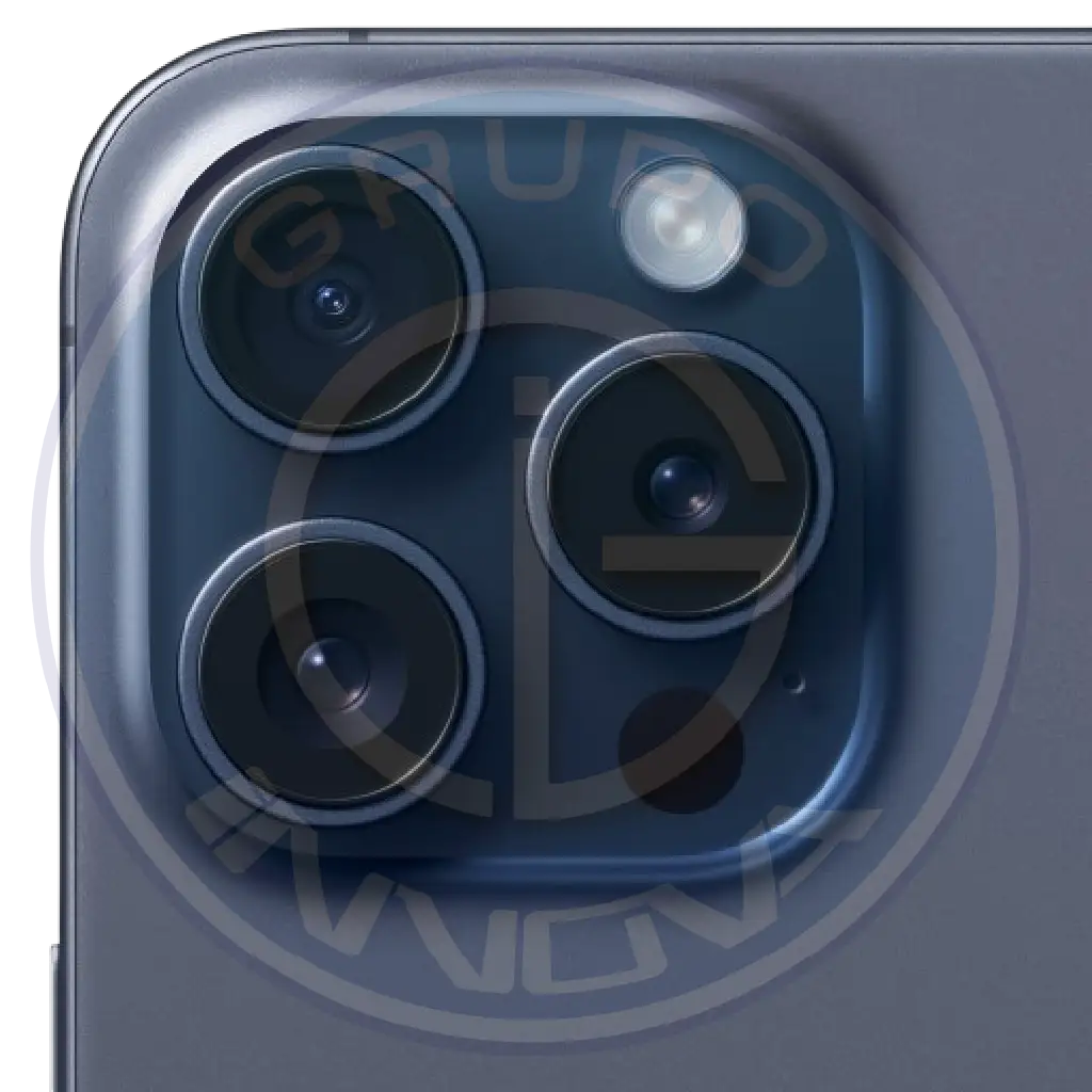 Pantalla Super Retina XDR con Dynamic Island del Teléfono iPhone 15 Pro 256GB Blue Titanium