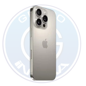 Parte posterior del Teléfono iPhone 16 Pro Max 256GB Natural Titanium eSIM Grado A