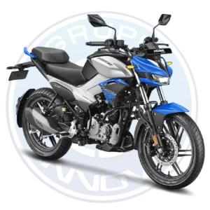 Hero Hunk 125R 2026 vista lateral izquierda
