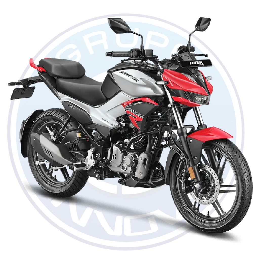 Hero Hunk 125R 2026 vista lateral derecha