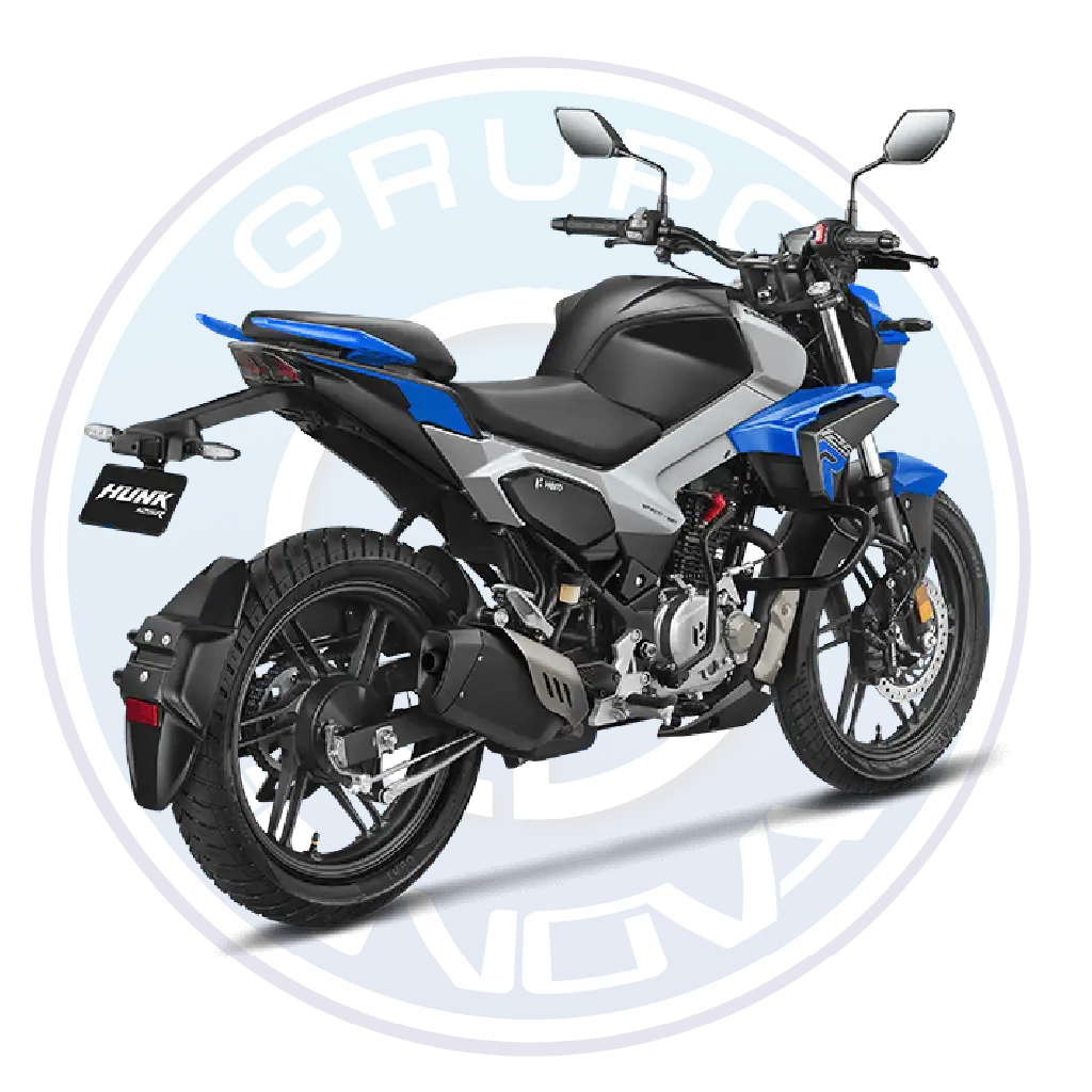 Detalles de diseño de la Hero Hunk 125R 2026 125cc