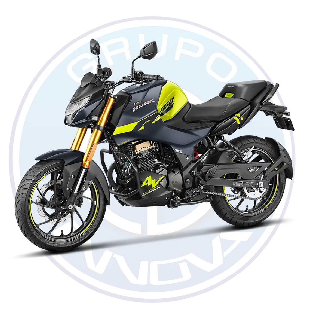 Hero Hunk 160R 4V 2026 vista lateral derecha