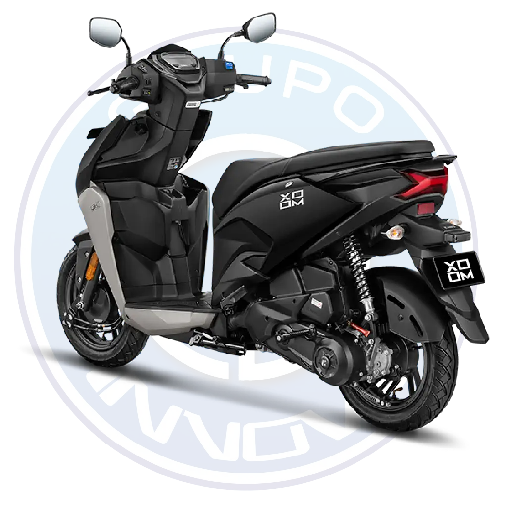 Detalles de diseño del Hero Xoom 110 2026 100cc