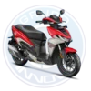 Hero Xoom 125R 2026 125cc vista frontal