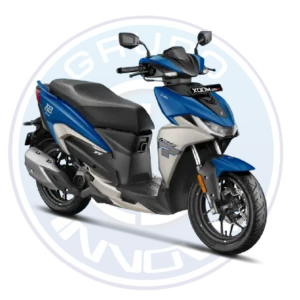 Hero Xoom 125R 2026 vista lateral izquierda