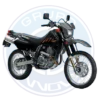 Suzuki DR650 2026 650cc vista frontal